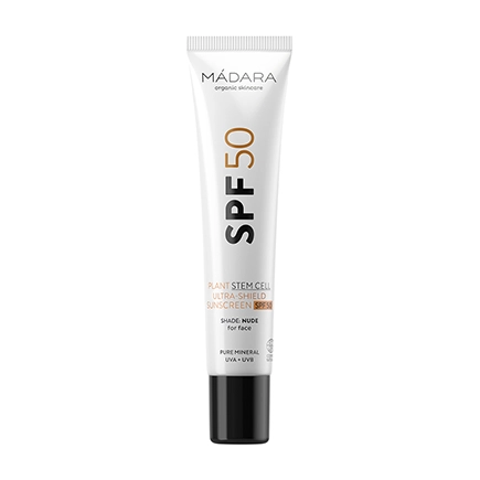 MÁDARA PLANT STEM CELL Ultra-Shield Gesichtssonnenschut LSF 50