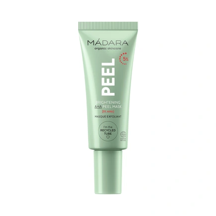 MÁDARA PEEL Aufhellende 7% AHA Peeling Maske Reisegröße