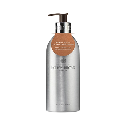 Molton Brown Infinite Bottle Re-Charge Black Pepper Bath & Shower Gel
