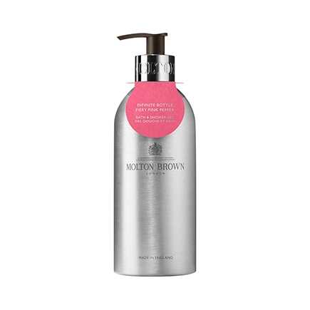 Molton Brown Infinite Bottle Fiery Pink Pepper Bath & Shower Gel