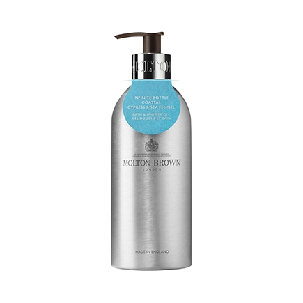 Molton Brown Infinite Bottle Coastal Cypress & Sea Fennel Bath & Shower Gel
