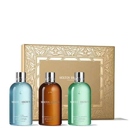 Molton Brown Woody & Fresh Mens Bathing Trio