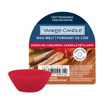 Yankee Candle SPARKLING CINNAMON Wax Melt