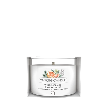 Yankee Candle WHITE SPRUCE & GRAPEFRUIT Kerze