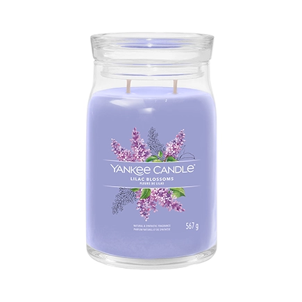 Yankee Candle LILAC BLOSSOMS Signature Jar