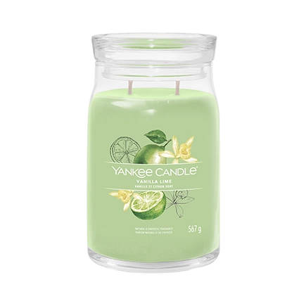 Yankee Candle VANILLA LIME Signature Jar