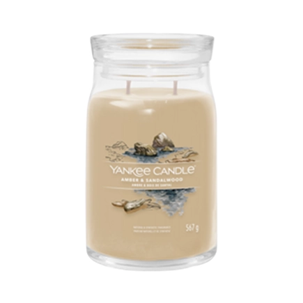 Yankee Candle AMBER & SANDALWOOD Signature Jar
