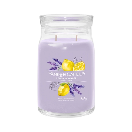 Yankee Candle LEMON LAVENDER Signature Jar