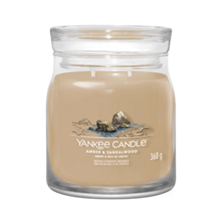 Yankee Candle AMBER & SANDALWOOD Signature Jar