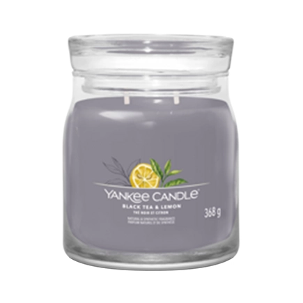 Yankee Candle BLACK TEA & LEMON Signature Jar