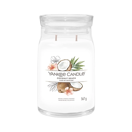 Yankee Candle COCONUT BEACH Signature Jar