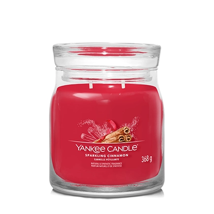 Yankee Candle SPARKLING CINNAMON Signature Jar
