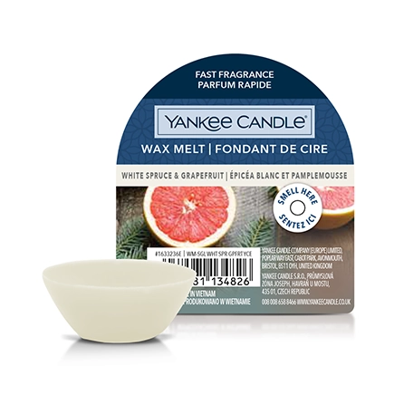 Yankee Candle WHITE SPRUCE & GRAPEFRUIT Wax Melt
