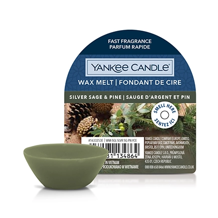 Yankee Candle SILVER SAGE & PINE Wax Melt