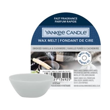Yankee Candle SMOKED VANILLA & CASHMERE Single Wax Melts