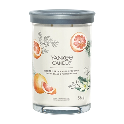 Yankee Candle WHITE SPRUCE & GRAPEFRUIT Tumbler