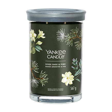 Yankee Candle SILVER SAGE & PINE Tumbler