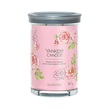 Yankee Candle FRESH CUT ROSES Signature Large Tumbler