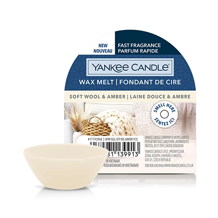 Yankee Candle Soft Wool & Amber Single Wax Melts