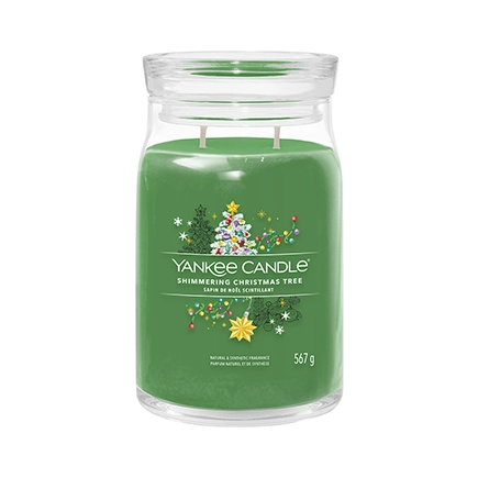 Yankee Candle SHIMMERING CHRISTMAS TREE Kerze