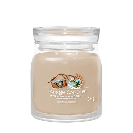Yankee Candle Afternoon Scrapbooking Signature Medium Jar