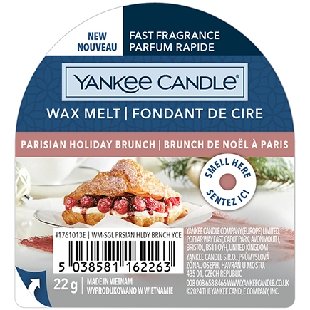 Yankee Candle Parisian Holiday Brunch Wax Melt Single