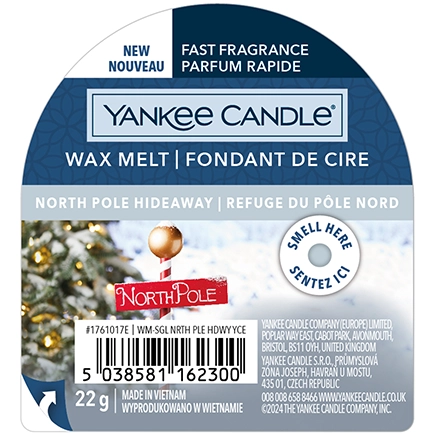 Yankee Candle North Pole Hideaway Wax Melt Single