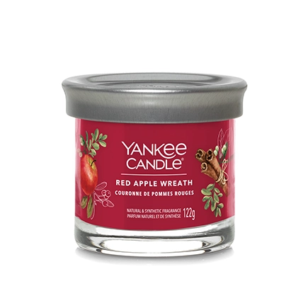 Yankee Candle RED APPLE WREATH Signature Small Tumbler