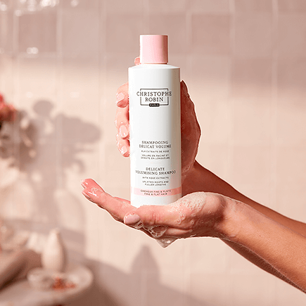 Christophe Robin Delicate Volumising Shampoo with Rose Extracts