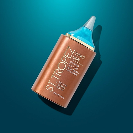 St. Tropez Sunlit Skin Bronzing Tint + Tan