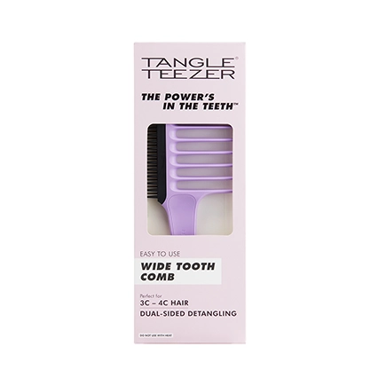 Tangle Teezer Wide Tooth Comb Lilac Black