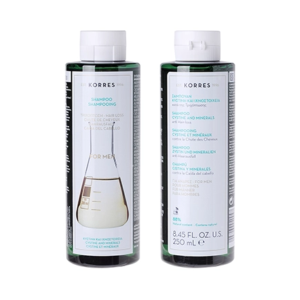 Korres CYSTINE & MINERALS Shampoo gegen Haarausfall für Männer