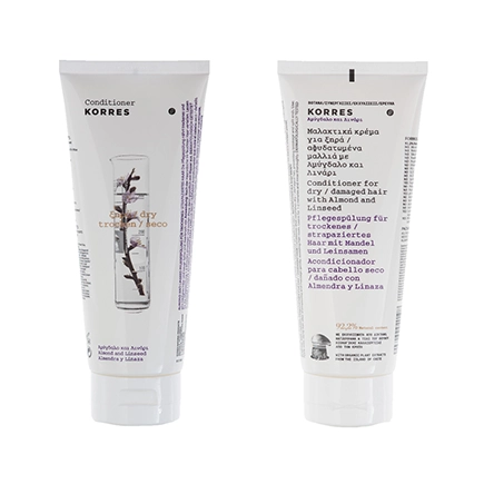 Korres Almond & Linseed Pflegespülung für trockenes, strapaziertes Haar