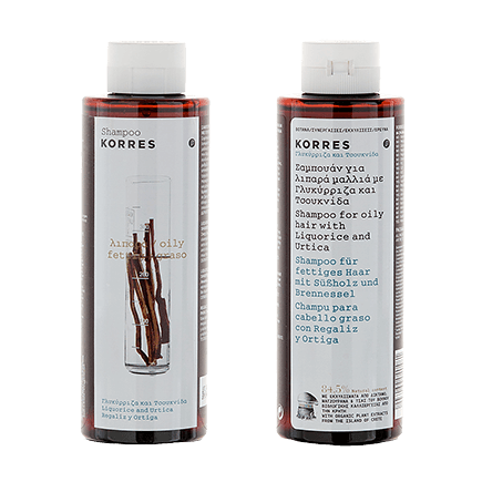 Korres Liquorice & Urtiqua Shampoo für fettiges Haar