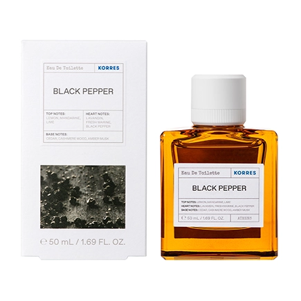 Korres BLACK PEPPER Eau de Toilette