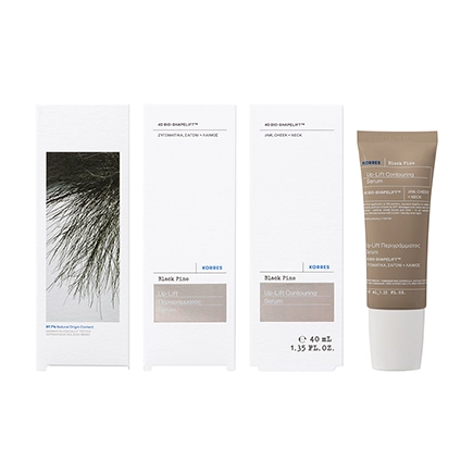 Korres BLACK PINE 4D Bio-ShapeLift™ Straffendes und re-konturierendes Serum (Kiefer-Wangen-Hals)