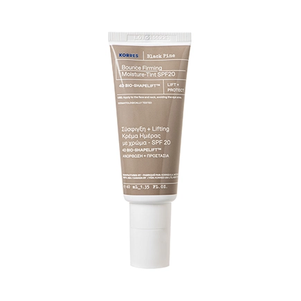 Korres BLACK PINE 4D BioShapeLift™ Straffende Feuchtigkeitscreme, getönt SPF20