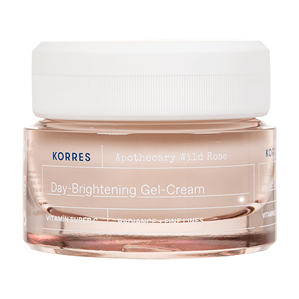 Korres APOTHECARY WILD ROSE Gel-Creme für strahlenden Teint - normale Haut und Mischhaut