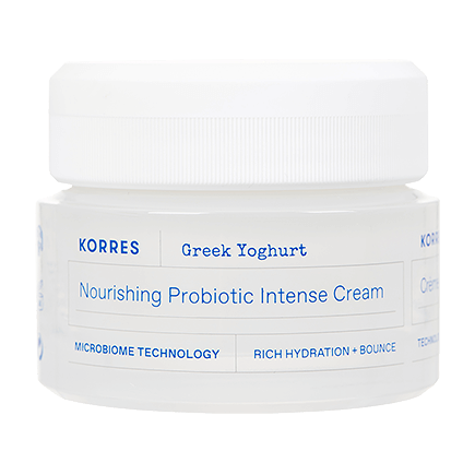 Korres GREEK YOGHURT Intensiv nährende probiotische Feuchtigkeitscreme - trockene Haut