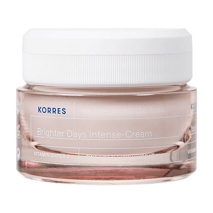 Korres APOTHECARY WILD ROSE Intensiv Feuchtigkeitsspendende Creme für strahlenden Teint - trockene Haut