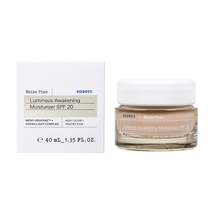 Korres WHITE PINE Meno Reverse™ Belebende Feuchtigkeitscreme für strahlende Haut SPF20