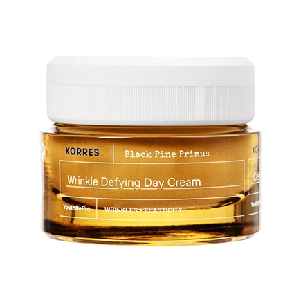 Korres BLACK PINE PRIMUS Glättende Tagescreme mit Anti-Falten Wirkung