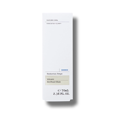 Korres SANTORINI GRAPE Hautverfeinernde Maske mit Vulkansand