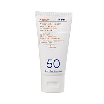 Korres YOGHURT Sonnencreme für das Gesicht SPF50