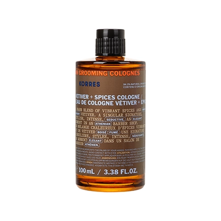 Korres ATHENIAN GROOMING Eau de Cologne mit Vetiver + würzigen Noten
