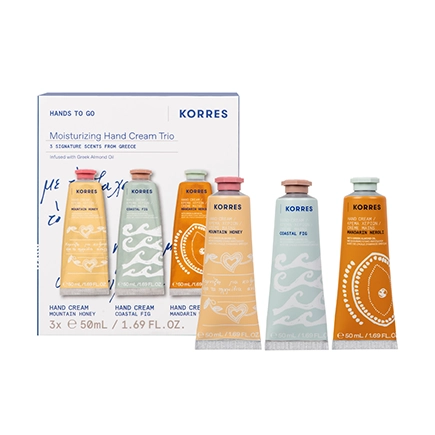 Korres Feuchtigkeitsspendendes Handcreme-Trio