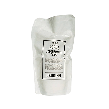 L:A Bruket 153 Refill Scented Candle Tabac