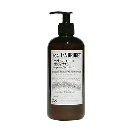L:A Bruket 104 Hand & Body Wash Bergamot/Patchouli