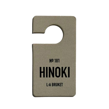 L:A Bruket 181 Fragrance Tag Hinoki