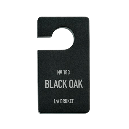 L:A Bruket 183 Fragrance Tag Black Oak